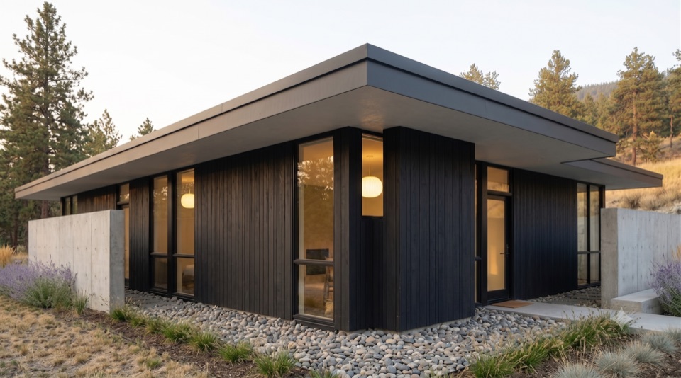 One roof, framed simply