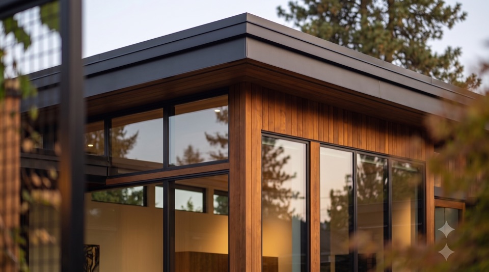 Where the roof meets the glass, the light gets in low and long.
