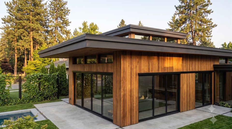 One roof, framed simply