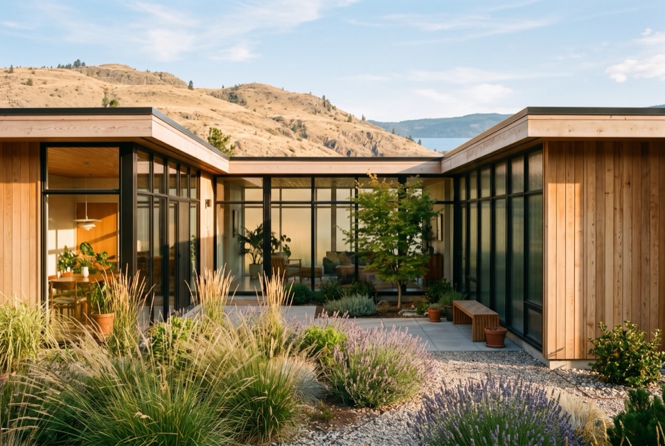 Central courtyard, up close.