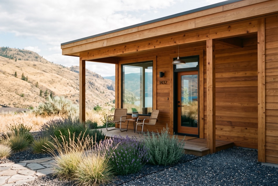 Street-facing porch.
