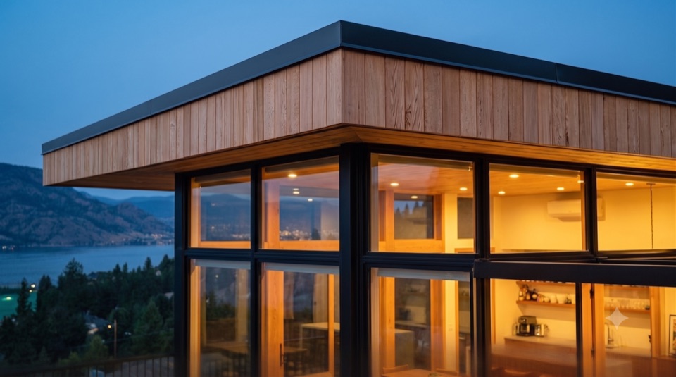 Where the roof meets the glass, the light gets in low and long.