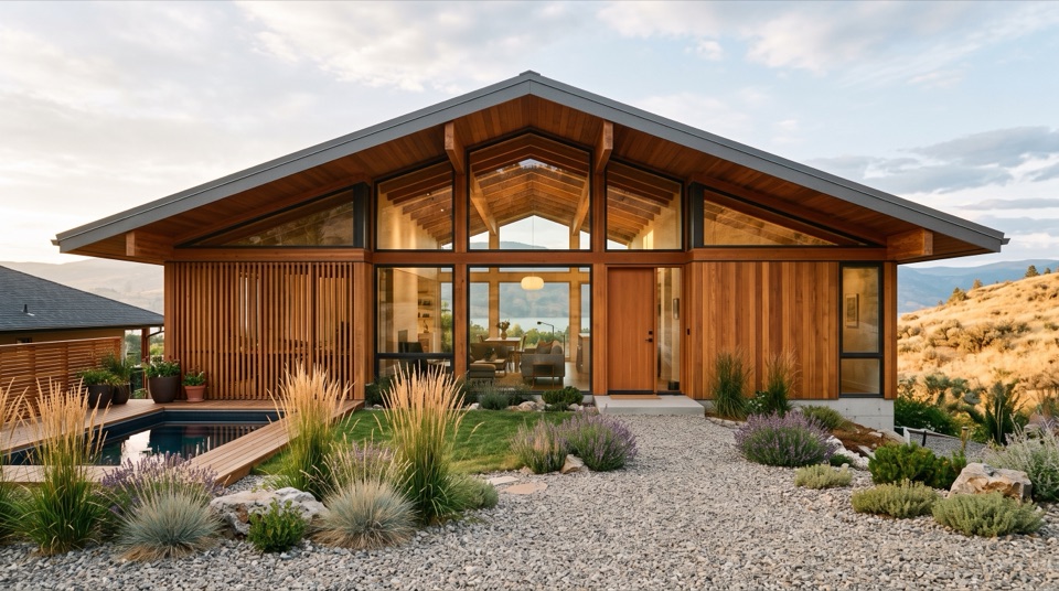 One roof, framed simply