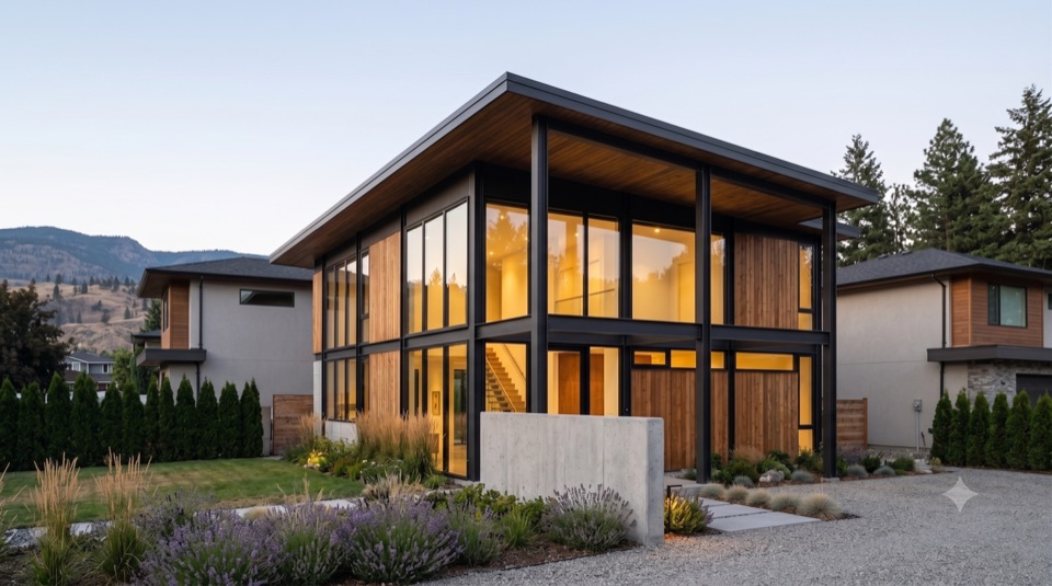 One roof, framed simply