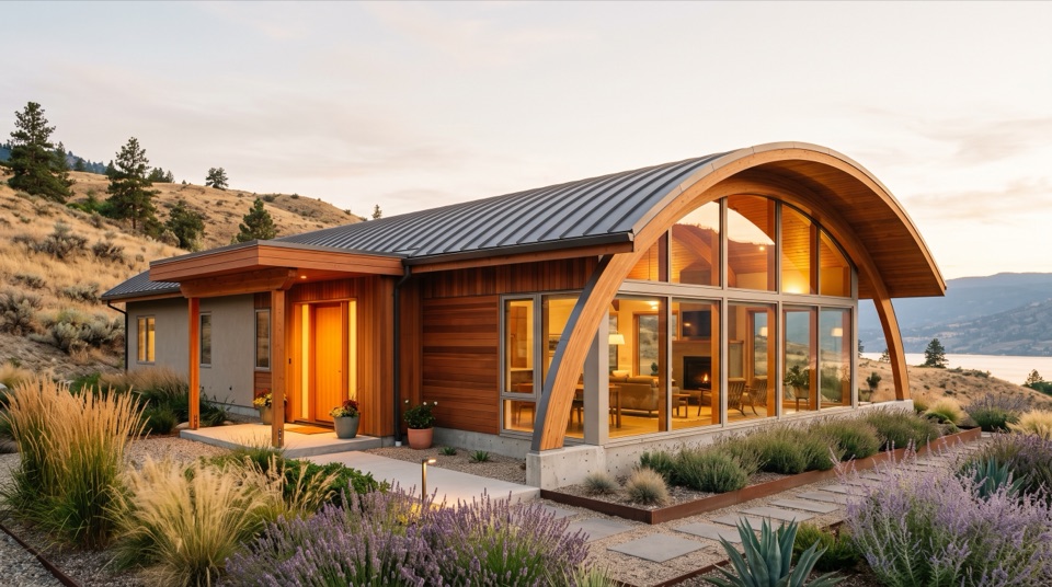 One roof, framed simply